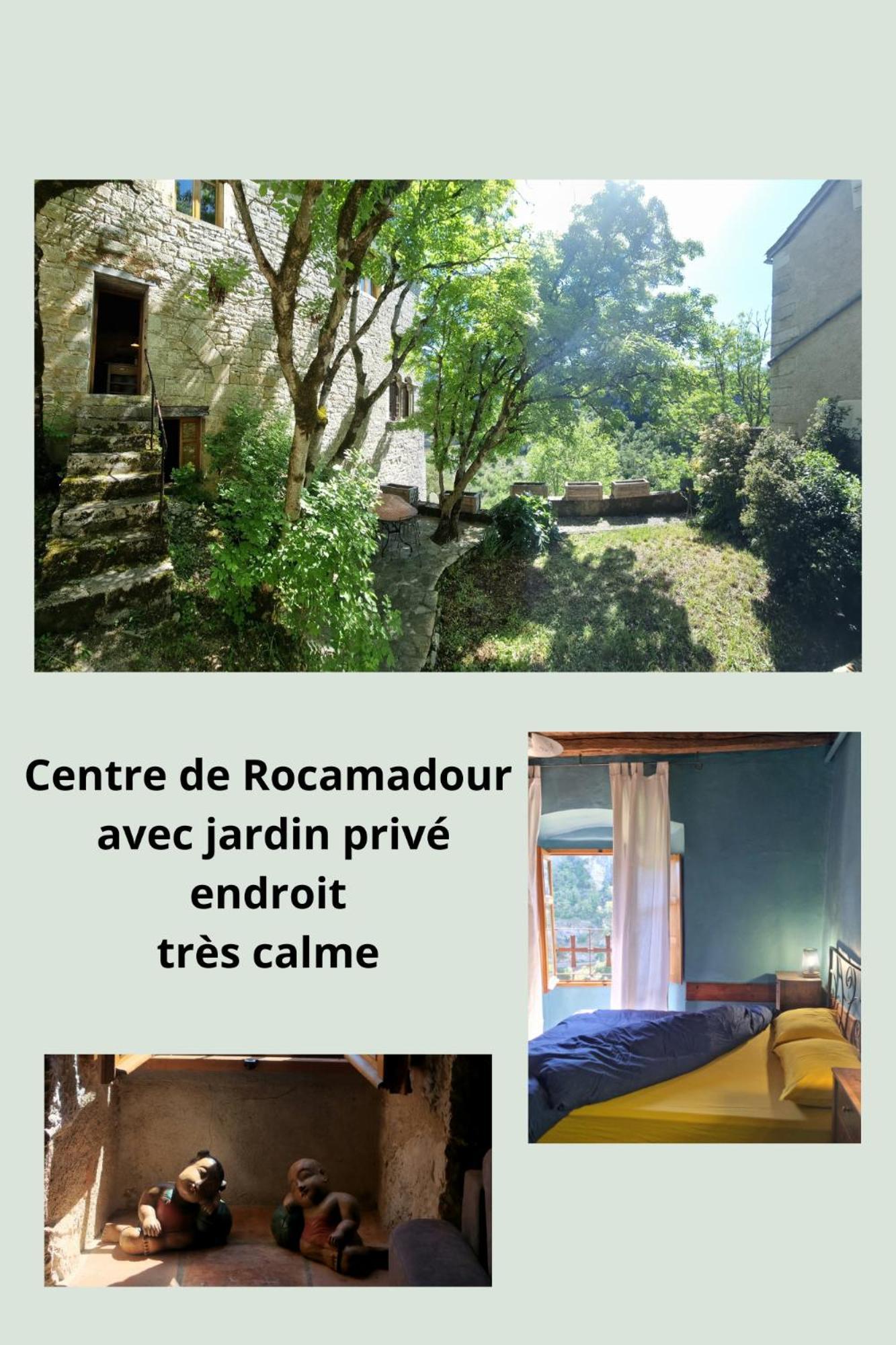 Вилла L'Ancienne Ecole De Rocamadour Dans Le Lot Экстерьер фото